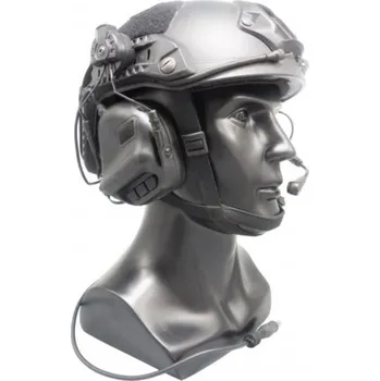 Sluchátka EARMOR M32H na helmu typu ARC - Tactical Black