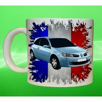 hrnek Renault Megane II Hatchback 75ml (hrneček s osobním autem RENAULT)