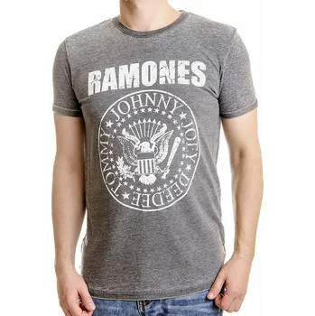 Pánské tričko Ramones tričko, Presidential Seal Burn Out, pánské S