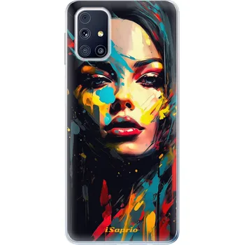 Pouzdro na mobilní telefon Odolné silikonové pouzdro iSaprio - Abstract Women - Samsung Galaxy M31s