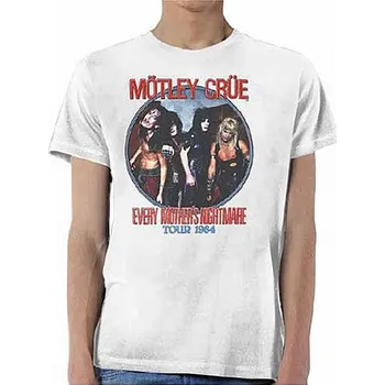 Pánská móda Motley Crue tričko, Every Mothers Nightmare, pánské XL