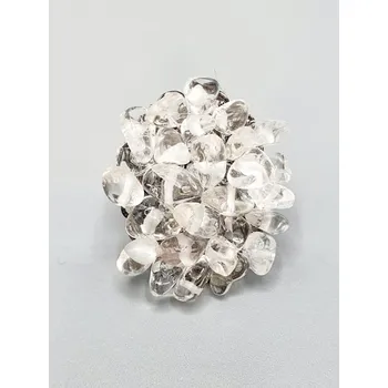 Prsten Prsten Křišťál oválný velký