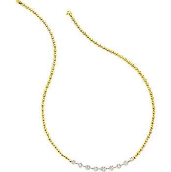 Náhrdelník Náhrdelník ze žlutého zlata s brilianty - 1,16 ct - ryzost 585 - 103.686