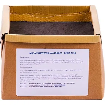 Hydroizolace PEBIT Asfaltová zálivka (tavitelná) N10 - 12 Kg