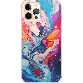 Pouzdro na mobilní telefon Odolné silikonové pouzdro iSaprio - Abstract Bubbles 01 - iPhone 12 Pro Max