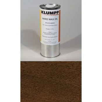 Olej na dřevo Hard Wax Oil - Dub tmavý T13, plechovka 0,75 l, vnitřní olej na nábytek s tvrdým voskem