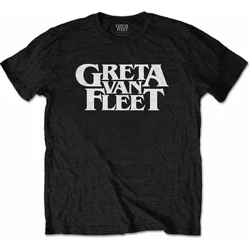 Pánská móda Greta Van Fleet tričko, Logo, pánské XL