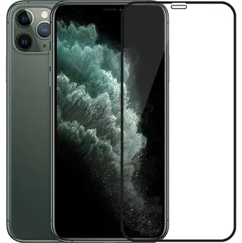 Picasee 3D ochranné tvrzené sklo s rámečkem pro Apple iPhone 11 Pro Max - černé