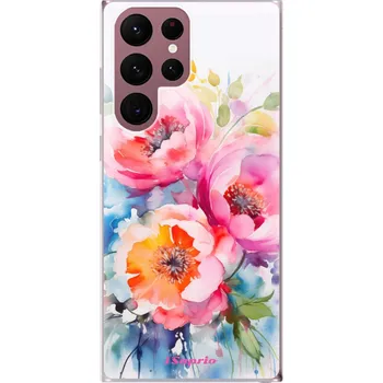 Pouzdro na mobilní telefon Odolné silikonové pouzdro iSaprio - Peony 12 - Samsung Galaxy S22 Ultra 5G