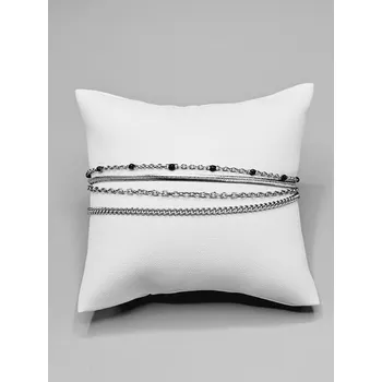 Náramek Ocelový náramek víceřadý