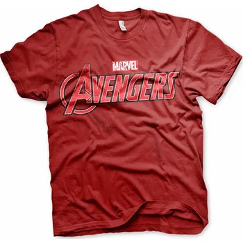 Pánské tričko Marvel Comics tričko, Avengers Distressed Logo TR, pánské S