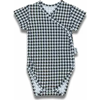 Nicol Kojenecké bavlněné body s bočním zapínáním krátký rukáv Viki Vel. 56