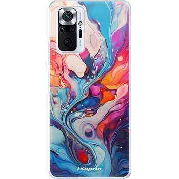 Pouzdro na mobilní telefon Odolné silikonové pouzdro iSaprio - Abstract Bubbles 01 - Xiaomi Redmi Note 10 Pro
