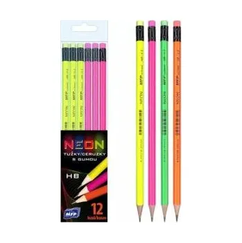 Grafitová tužka Tužka NEON s gumou HB MFP
