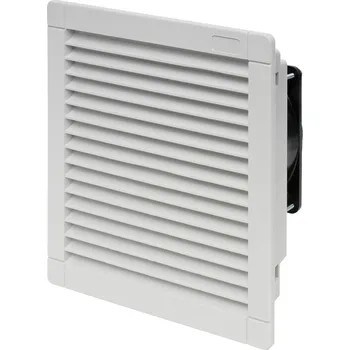 Průmyslový ventilátor Finder 7F.50.9.024.3100 ventilátor pro skříňové rozvaděče 9 W, (š x v x h) 114 x 114 x 71 mm, 1 ks