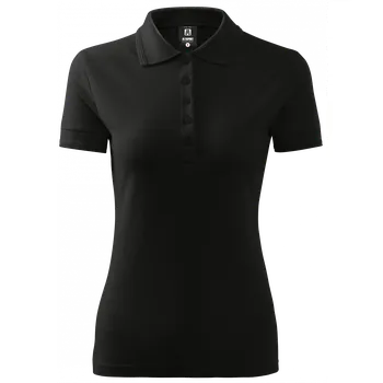 Dámské triko s límečkem ALTISPORT NoPrint NP/ALW012 ČERNÁ XS