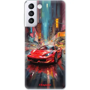 Pouzdro na mobilní telefon Odolné silikonové pouzdro iSaprio - Ferrari - Samsung Galaxy S21+