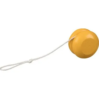 Dřevěná hračka Drobné hračky - Jojo dřevěné, žluté (Goki)