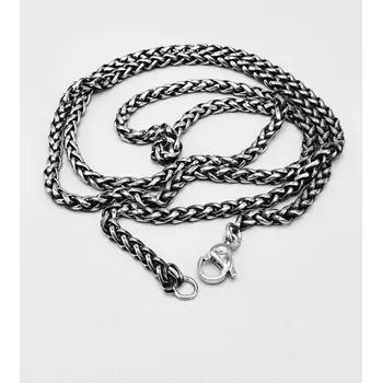 Řetízek Ocelový řetízek č. 42 zatmavený (0,3 x 60 cm)