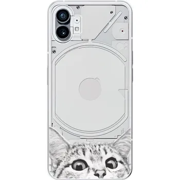 Pouzdro na mobilní telefon Odolné silikonové pouzdro iSaprio - Cat 02 - Nothing Phone (1)