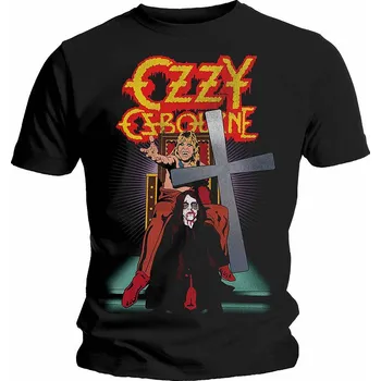 Pánská móda Ozzy Osbourne tričko, Speak of the Devil Vintage Black, pánské XL