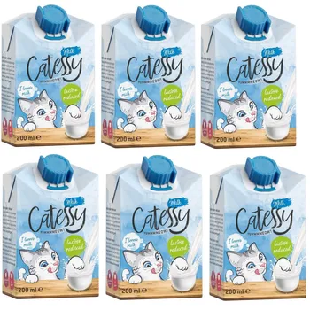 Krmivo pro kočku Catessy Mléko pro kočky 6x 200 ml