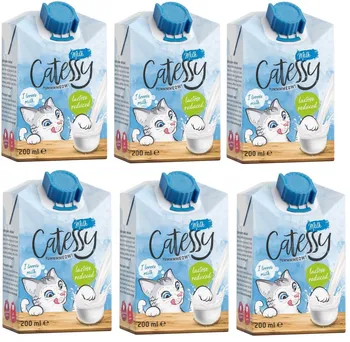 Krmivo pro kočku Catessy Mléko pro kočky 6x 200 ml