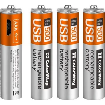 Článková baterie Colorway Nabíjecí baterie AAA