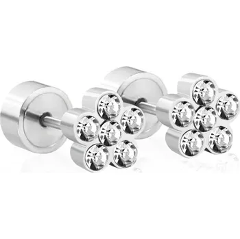 Náušnice Dívčí náušnice se zirkony - 138AS