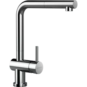 Vodovodní baterie Schock Baterie dřezu EPOS W CHROM výsuvné ramínko (nízkotlak)