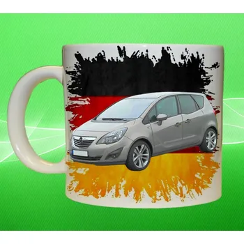 hrnek Opel Meriva 150ml (hrneček s osobním autem Opel )