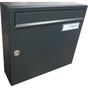 Poštovní schránka Poštovní schránka A-01 - pro zazdění s orámováním - lakovaná - RAL 7016 MAT. - ANTRACIT