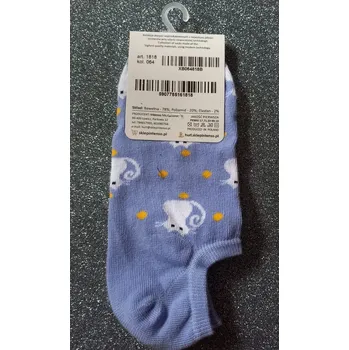 Dámské ponožky Dámské nízké ponožky kočky
