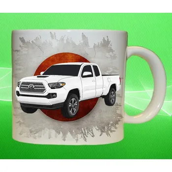 hrnek Toyota Tacoma 550ml (hrneček s osobním autem TOYOTA)