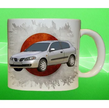 hrnek s Nissan Almera 150ml (Hrneček s osobním autem Nissan)