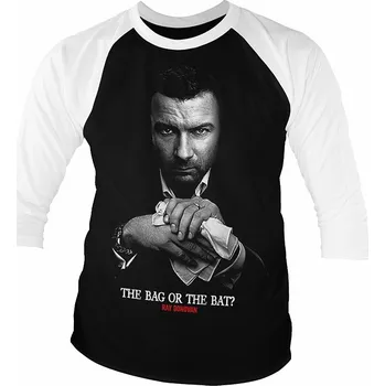Pánské tričko Ray Donovan tričko dlouhý 3/4 rukáv, The Bag Or The Bat, pánské XL