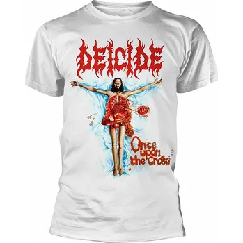 Deicide tričko, Once Upon The Cross White, pánské S