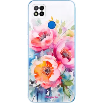 Pouzdro na mobilní telefon Odolné silikonové pouzdro iSaprio - Peony 12 - Xiaomi Redmi 9C