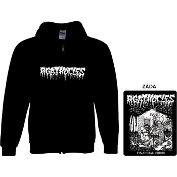 Pánská mikina Agathocles - mikina s kapucí a zipem