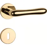 AT - CYNIA - R 7S rozety BB, klika/klika OLV PVD - Mosaz leštěná lakovaná PVD