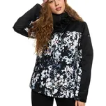 Bunda Roxy Jetty Block kvj1 true black black flowers XS