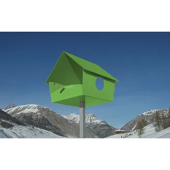 Hnízdní budka Radius design cologne Ptačí budka RADIUS DESIGN (PIEPSHOW XXL grün 529D) zelená