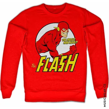 Pánská mikina The Flash mikina, Fastest Man Alive, pánská L