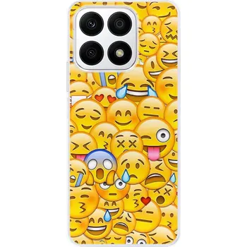 Pouzdro na mobilní telefon Odolné silikonové pouzdro iSaprio - Emoji - Honor X8a