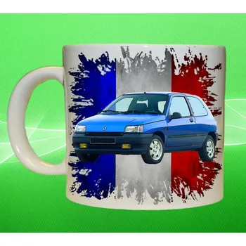hrnek Renault Clio S 150ml (hrneček s osobním autem RENAULT)