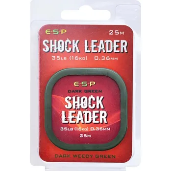 ESP Shock Leader 35lb 0,36mm 25m Dark Green
