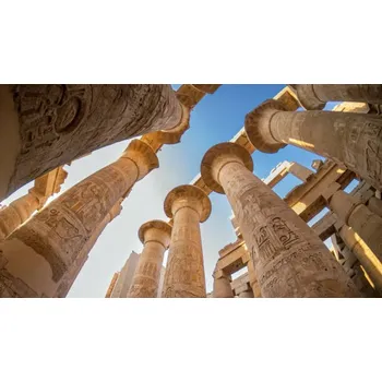 Plakát Plakát, Obraz - Fish-eye view of Great Hypostyle Hall, Elizabeth Beard
