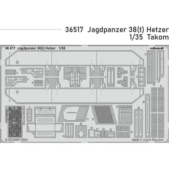 Plastikový model Eduard 1/35 Jagdpanzer 38(t) Hetzer (TAKOM)
