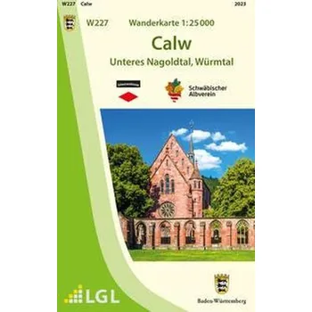 Cestování W227 Wanderkarte 1:25 000 Calw