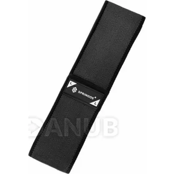 Skříň na sportovní potřeby Fitness guma na cvičení Hip Band - L - 2x43 cm - černá